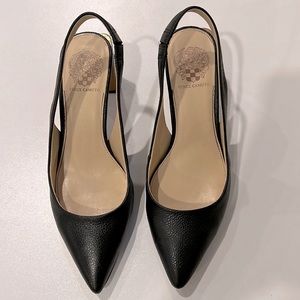 Vince Camuto “Hamden” black slingback pumps-size 7